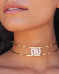 Choker Doble Aro De Olivia & Cloe