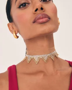 Choker Triangle De Strawberry Fanatic