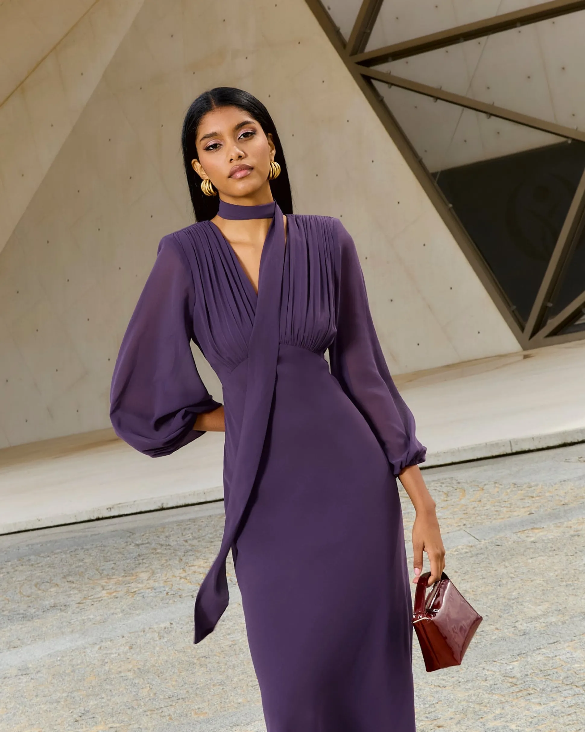 Vestido Nabuco Lirio